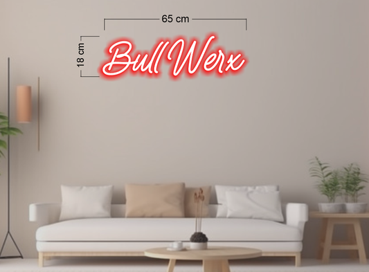 Enseigne au néon LED personnalisée pour entreprise