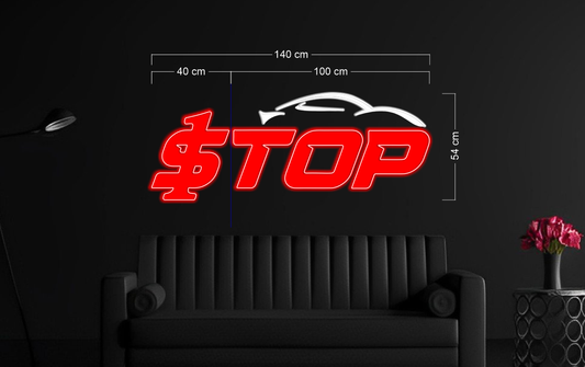 Enseigne au néon LED personnalisée pour entreprise