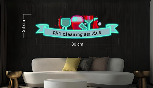 Enseigne au néon LED personnalisée pour entreprise