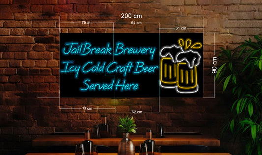 Enseigne au néon LED personnalisée pour entreprise