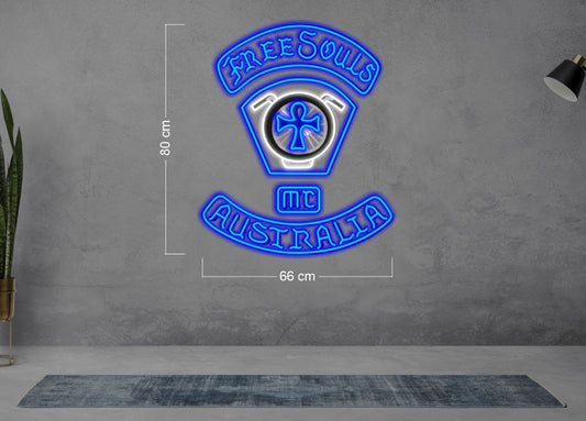 Free Souls Mc Australia | LED Neon Sign