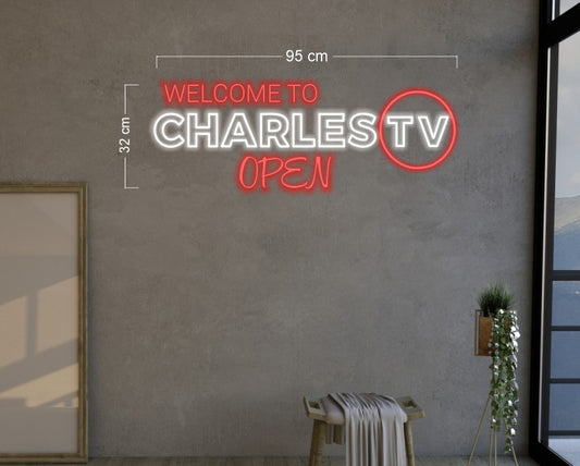 Enseigne au néon LED personnalisée pour entreprise