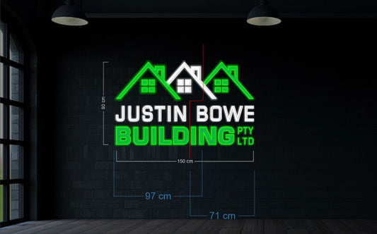 JUSTIN BOWE BUILDING | LED Neon Sign