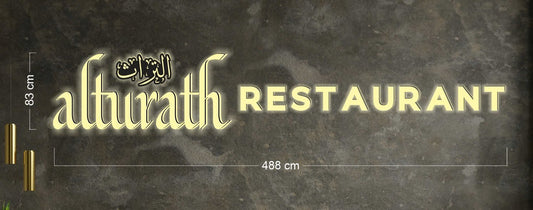 Enseigne au néon LED personnalisée pour entreprise