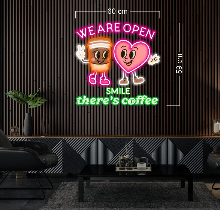 Enseigne au néon LED personnalisée pour entreprise