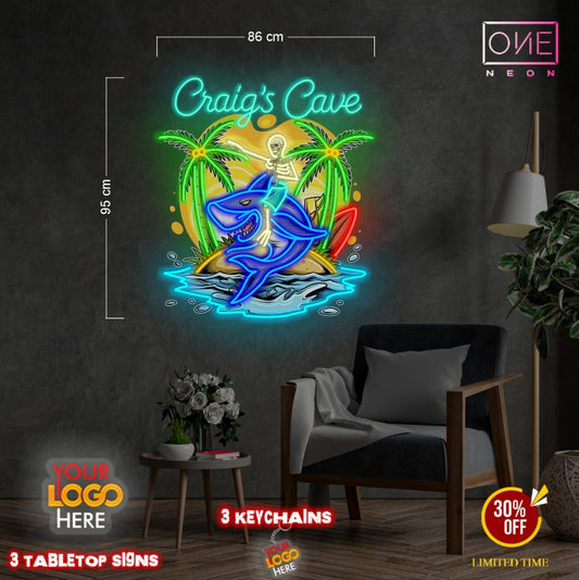 Craig's Cave | LED Neon Sign