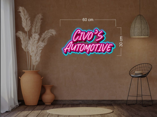 CIVO'S AUTOMOTIVE | LED Neon Sign