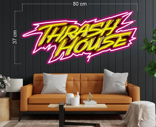 Thrash House | LED Neon Sign
