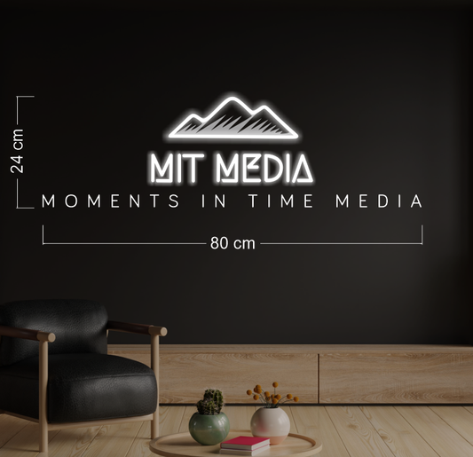 Enseigne au néon LED personnalisée pour entreprise