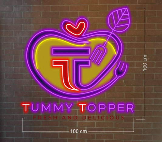 Enseigne au néon LED personnalisée pour entreprise