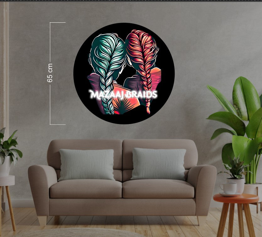 Enseigne au néon LED personnalisée pour entreprise