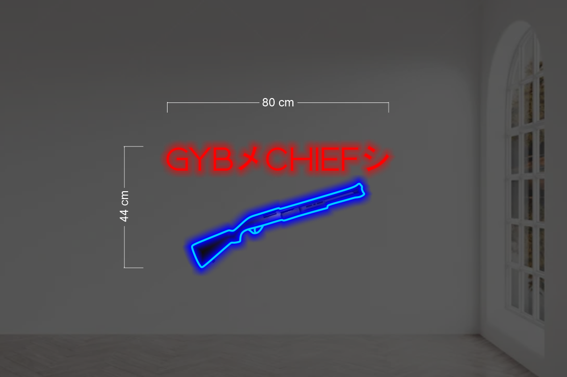 GYBメCHIEFシ | LED Neon Sign (2 RGB in 1)