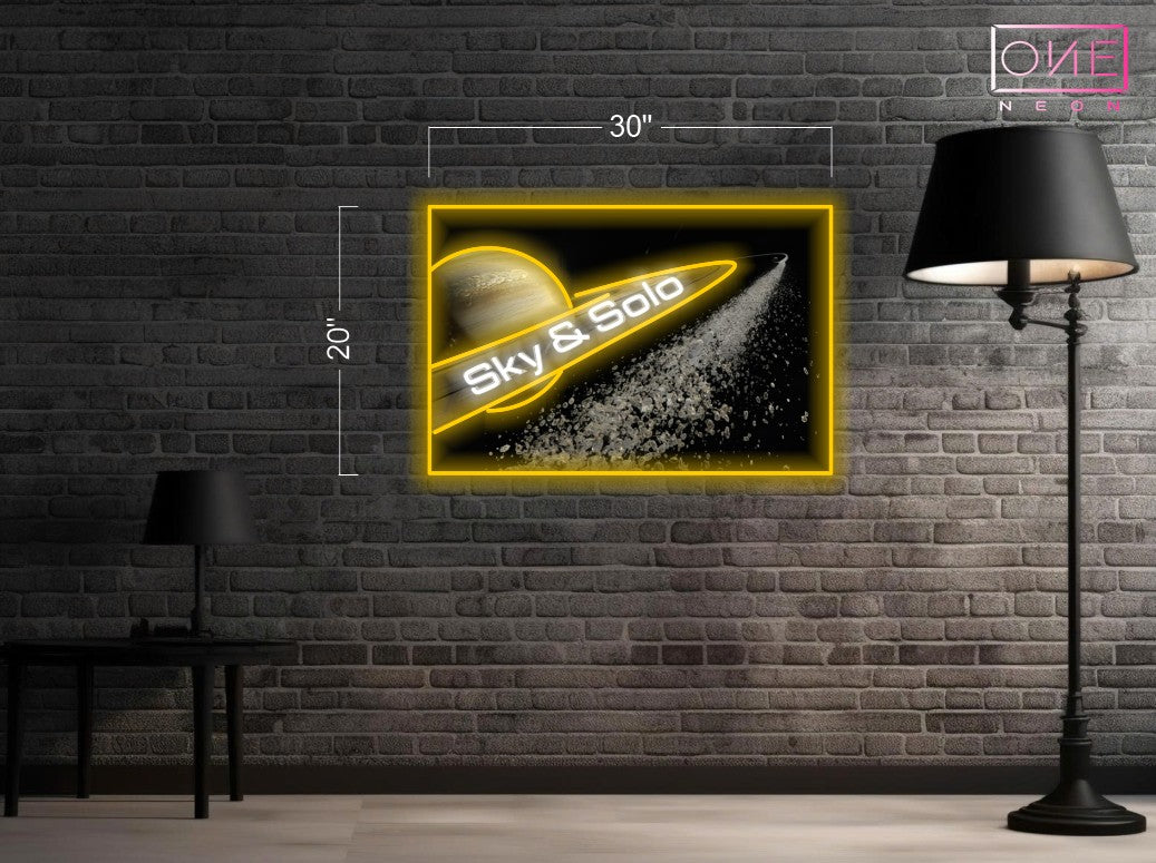 Enseigne au néon LED personnalisée pour entreprise