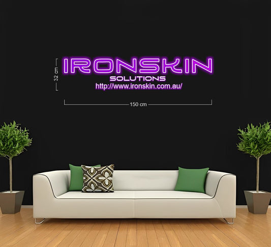 Enseigne au néon LED personnalisée pour entreprise