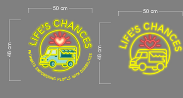 Enseigne au néon LED personnalisée pour entreprise