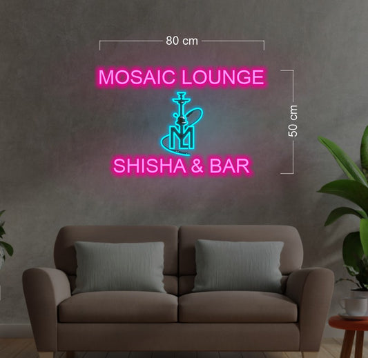 Enseigne au néon LED personnalisée pour entreprise