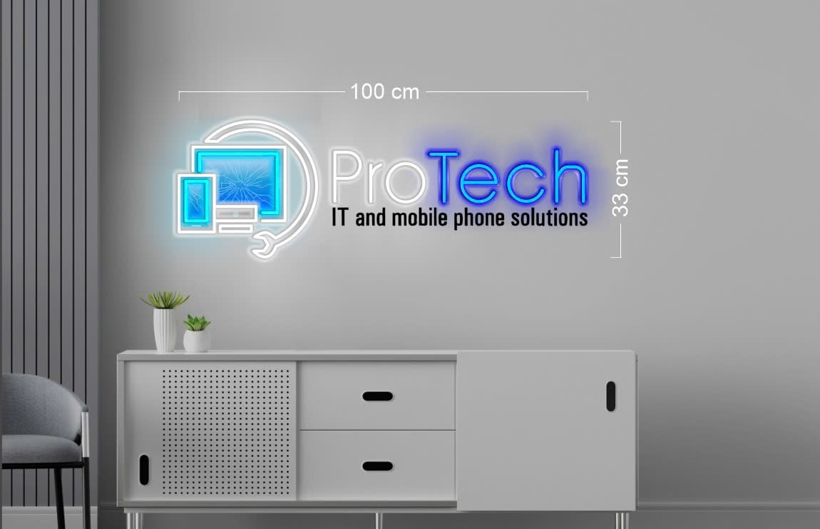 Enseigne au néon LED personnalisée pour entreprise