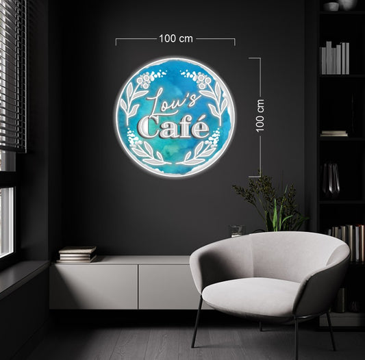 Enseigne au néon LED personnalisée pour entreprise