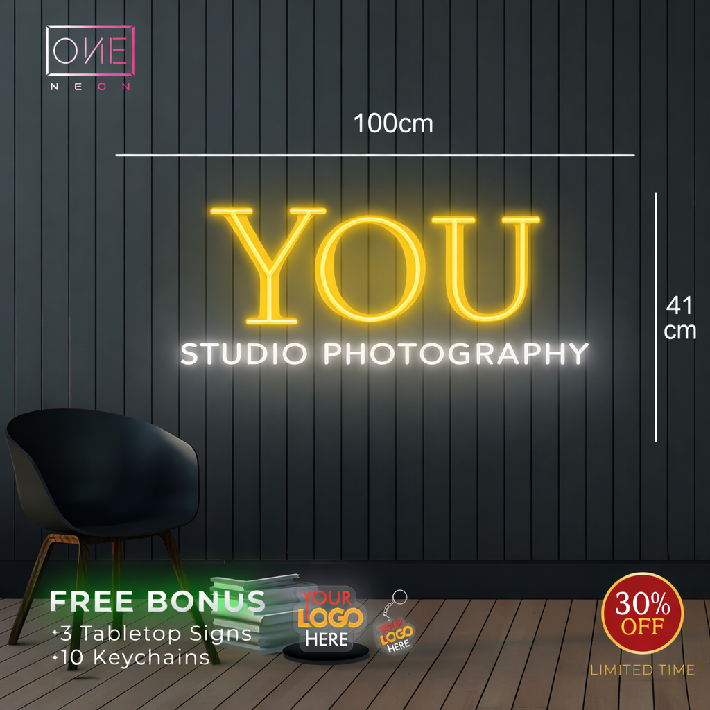 STUDIO PHOTOGRAPHY | LED Neon Sign (2 signs)