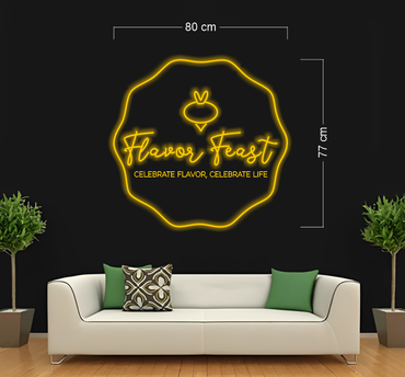 Enseigne au néon LED personnalisée pour entreprise