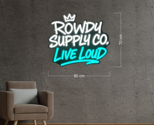 Enseigne au néon LED personnalisée pour entreprise