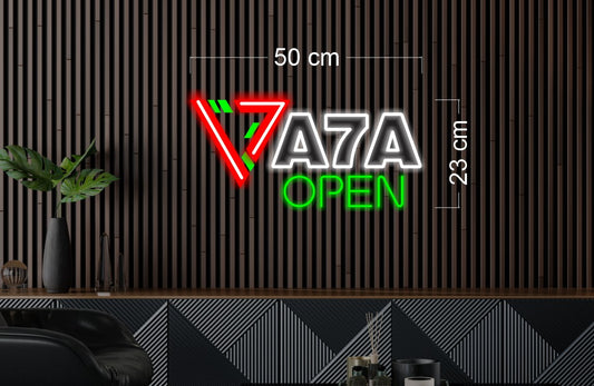 Enseigne au néon LED personnalisée pour entreprise