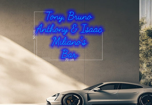 Enseigne au néon LED personnalisée pour entreprise