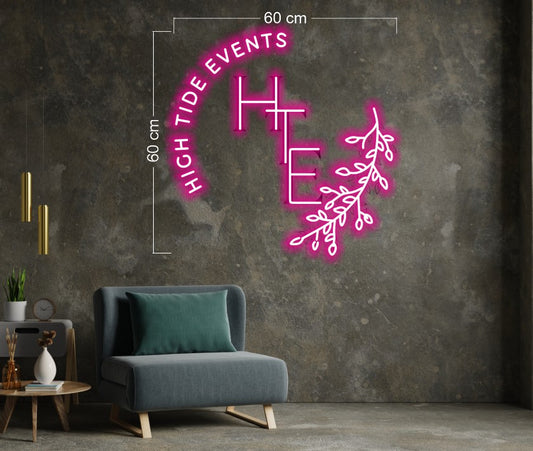 Enseigne au néon LED personnalisée pour entreprise