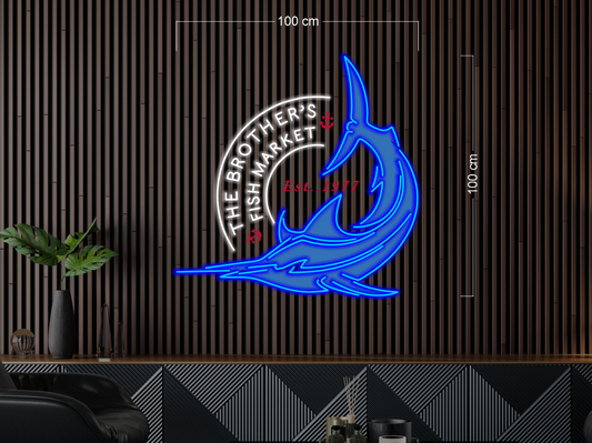 Enseigne au néon LED personnalisée pour entreprise