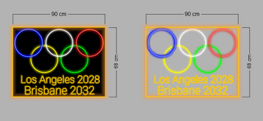 Los Angeles 2028 Brisbane 2032| LED Neon Sign
