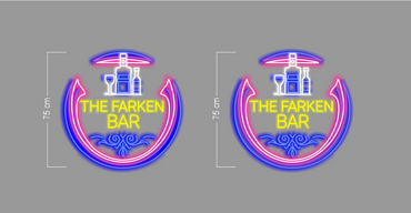 Enseigne au néon LED personnalisée pour entreprise