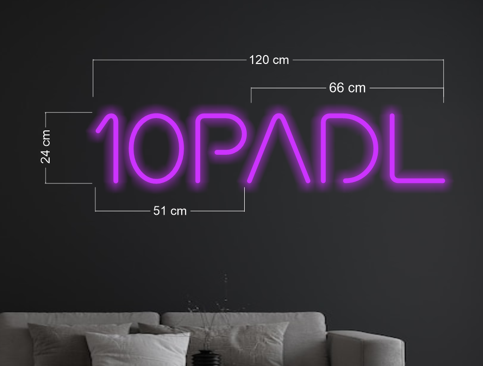 Enseigne au néon LED personnalisée pour entreprise