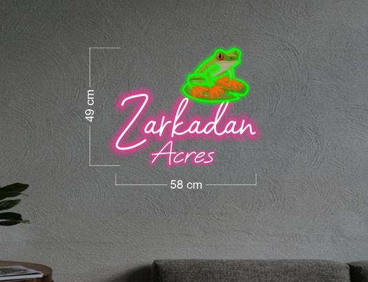 Enseigne au néon LED personnalisée pour entreprise