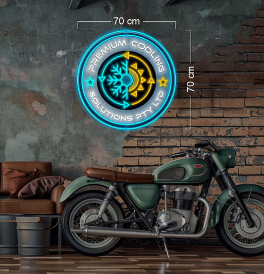 Enseigne au néon LED personnalisée pour entreprise