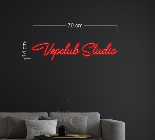 Enseigne au néon LED personnalisée pour entreprise