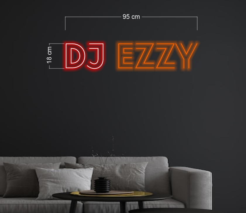 DJ EZZY | LED Neon Sign