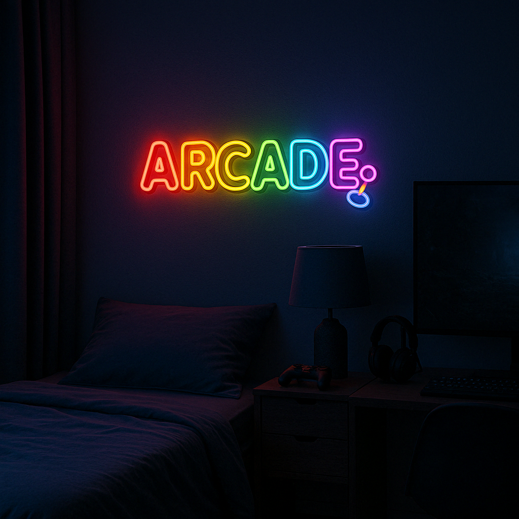 Gamepad with Heartbeat – Wall Art for Bedrooms and Game Zones