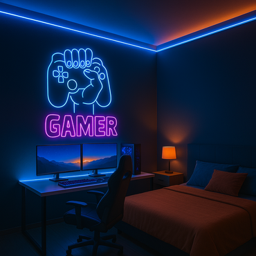 Gaming Neon Signs – Wall Art for Bedrooms and Game Zones