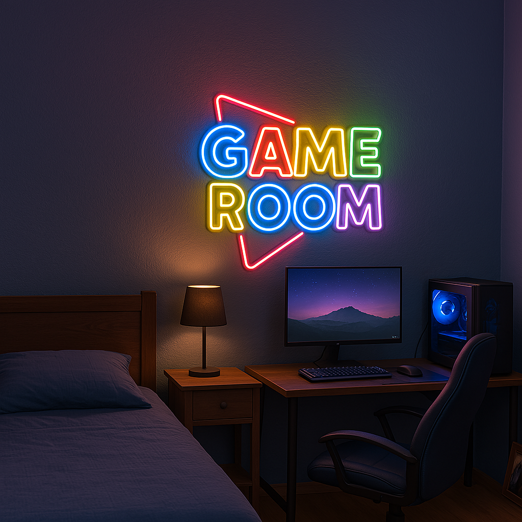 Game Over – Wall Art for Bedrooms and Game Zones