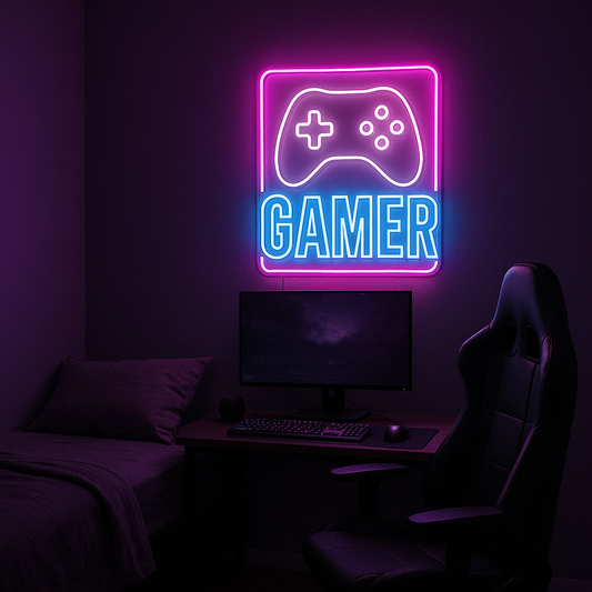 Gaming Neon Signs – Wall Art for Bedrooms and Game Zones