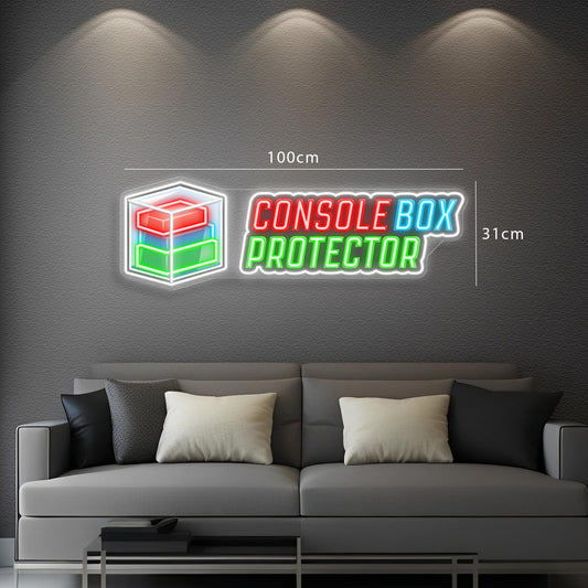 CONSOLE BOX | LED Neon Sign (acrylic base)