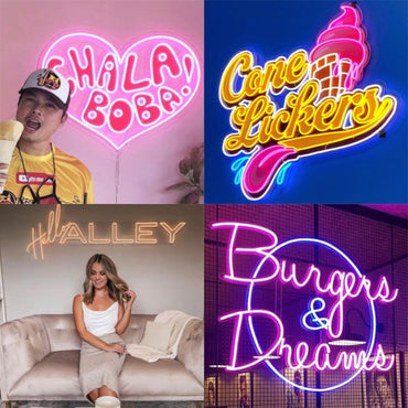 Enseigne au néon LED personnalisée pour entreprise