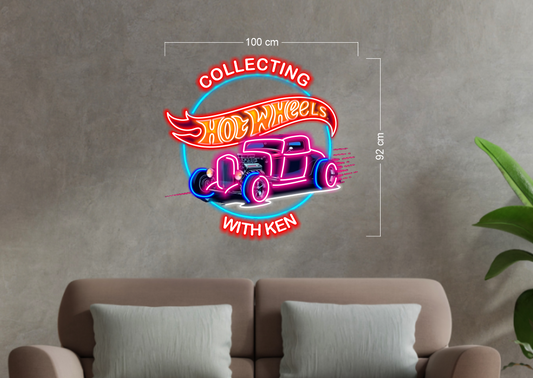 COLLECTING HOTWHEELS WITH KEN | LED Neon Sign