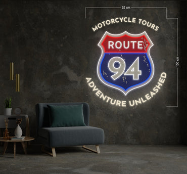 ROUTE 94 | LED Neon Sign