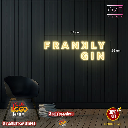 AZZURRO + FRANKLY | LED Neon Sign (2 SIGNS)