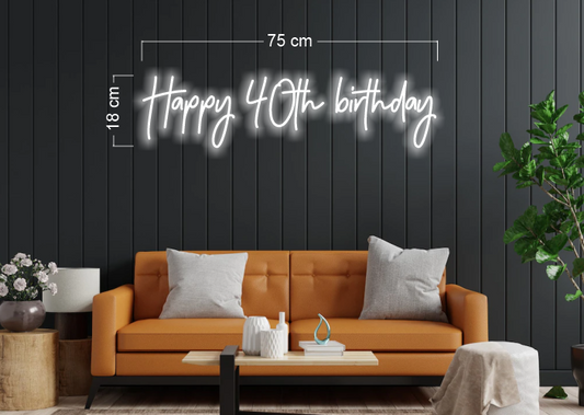 Enseigne au néon LED personnalisée pour entreprise