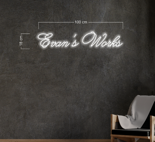 Enseigne au néon LED personnalisée pour entreprise