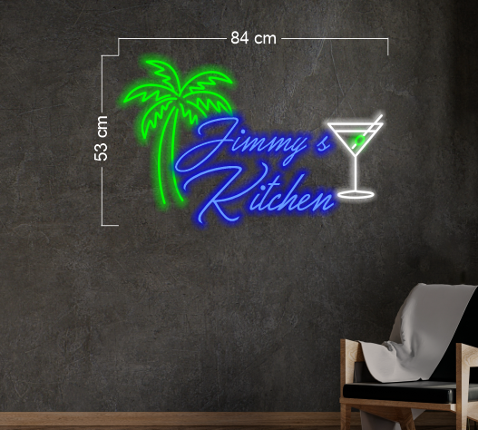 Enseigne au néon LED personnalisée pour entreprise