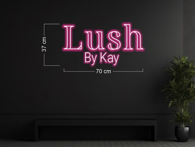 Enseigne au néon LED personnalisée pour entreprise