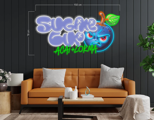 Enseigne au néon LED personnalisée pour entreprise